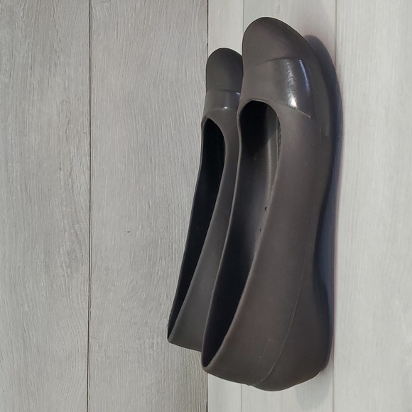 Crocs Women Comfort Round Toe Clogs Mary Jane Rubber Shoes sz 10 - Picture 3 of 13